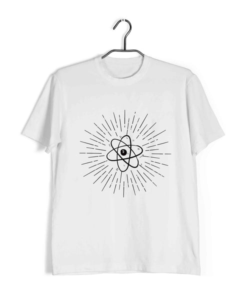 Chemistry VIBING ATOM Nerd Science Casual Graphic Printed T-Shirt for Men